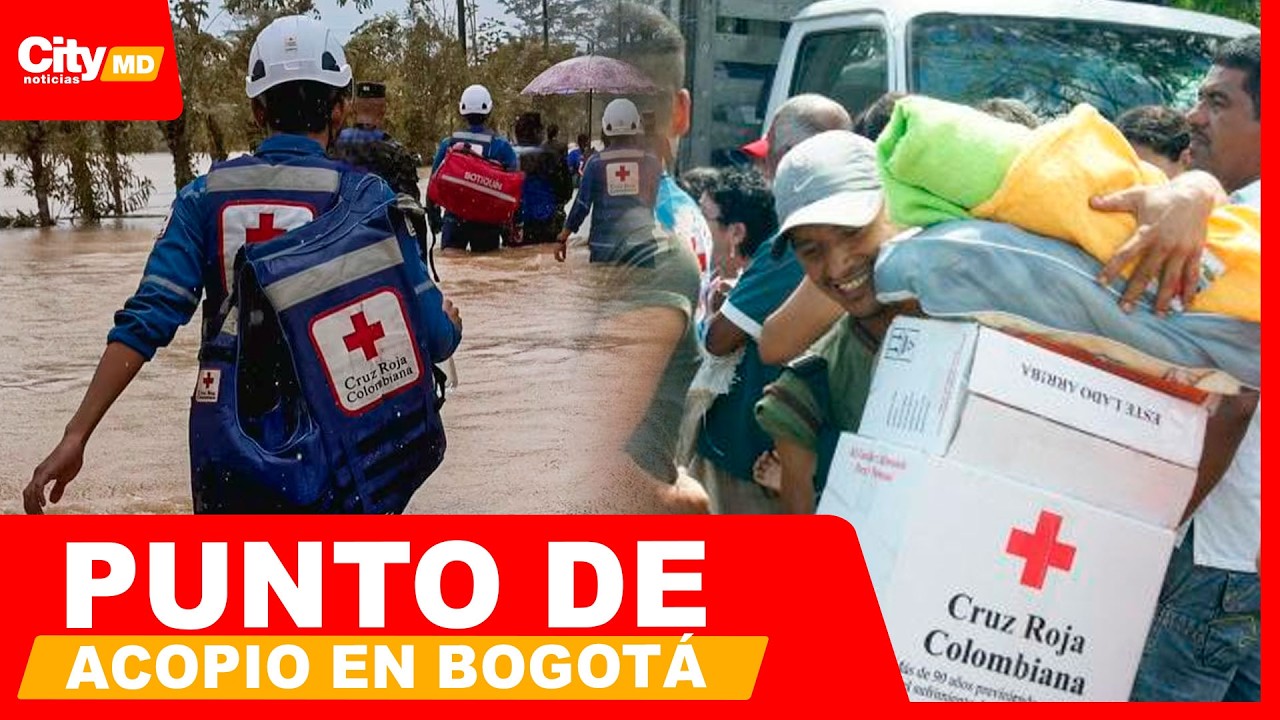 Cruz Roja activa “Tu ayuda suma” y abre acopio para damnificados por lluvias | CityTv