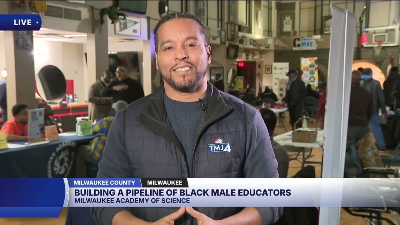 Milwaukee school recruits male educators of color amid teacher shortage