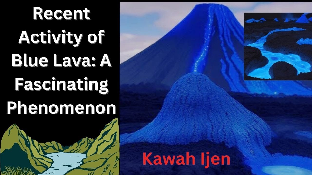 Fascinating facts about Blue lava#education #facts #volcano #science #earth #lava