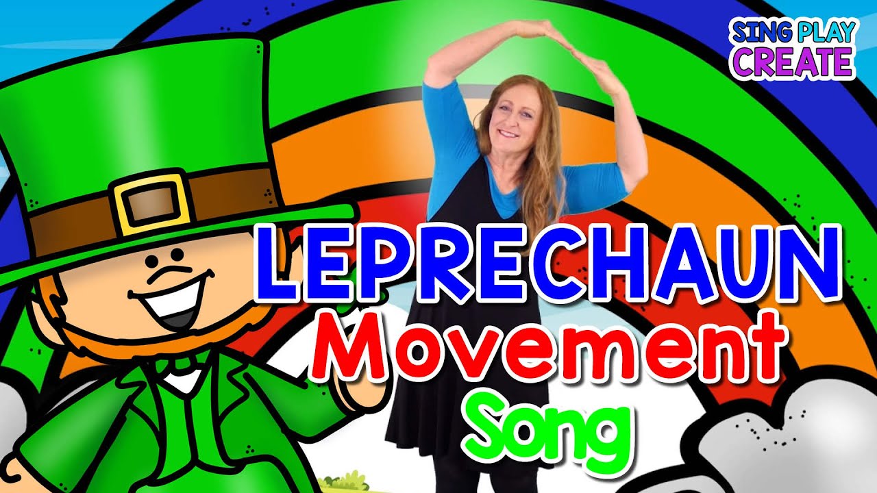 St. Patrick's Day Action Song |Underneath the Rainbow| Brain Break |Sing Play Create
