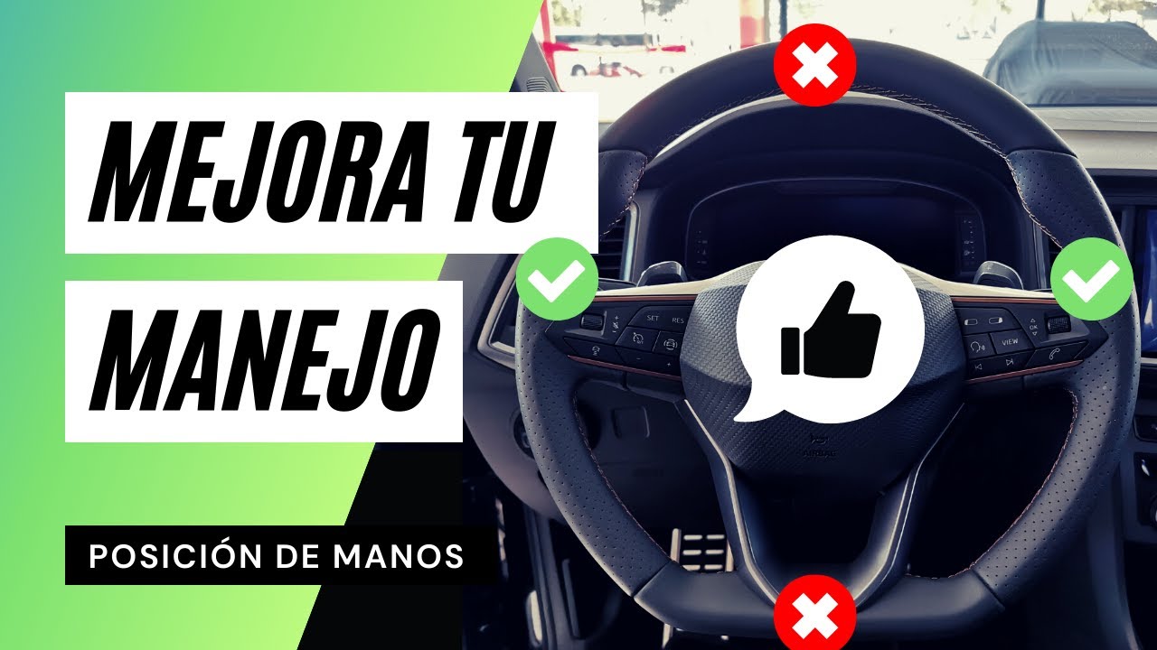 💥 ✅Como agarrar el volante de un auto 🚗 consejos de manejo para principiantes 😃.