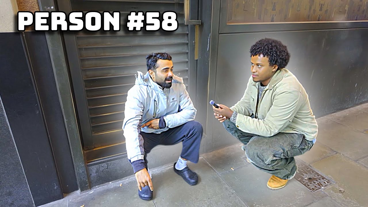 Asking 100 People If They Have given up in life