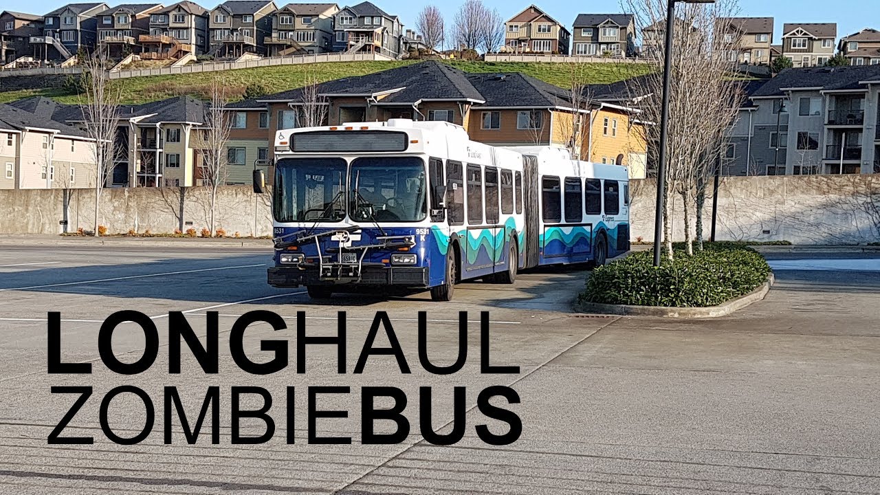 Long Haulin' Zombie Bus! - Sound Transit (KCM) 2000 New Flyer D60LF No. 9531 on line 554