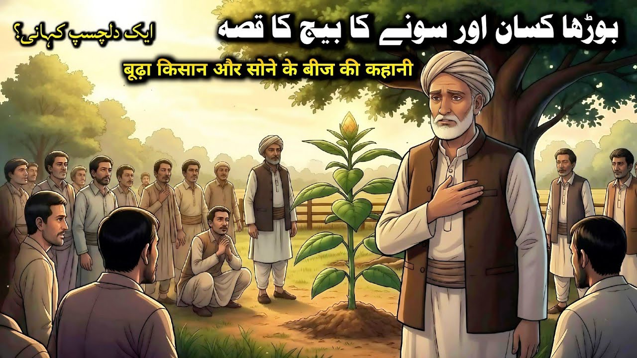 Boorha Kisan Aur Sone Ke Beej Ki Kahani | Heart touching Islamic Story | Sabaq Amoz Kahani