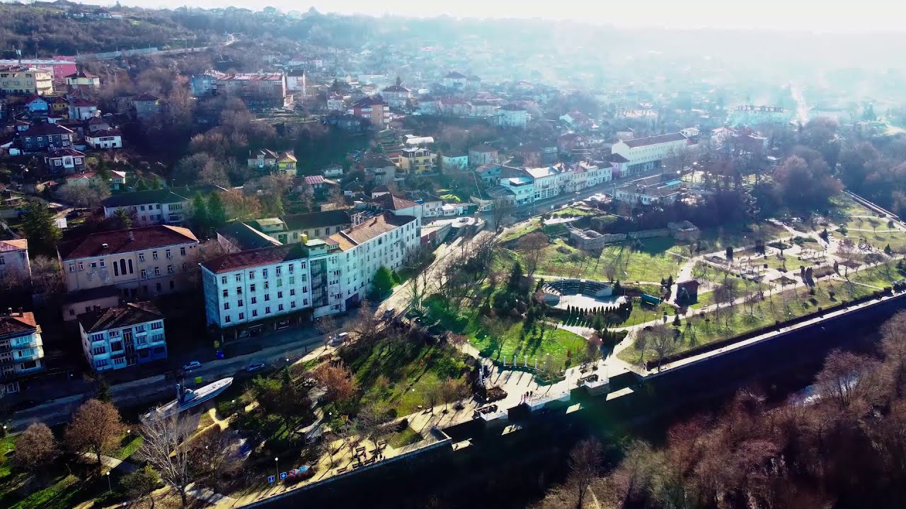 Nice Sunny Day Walk By The River, Tutrakan ,Bulgaria
