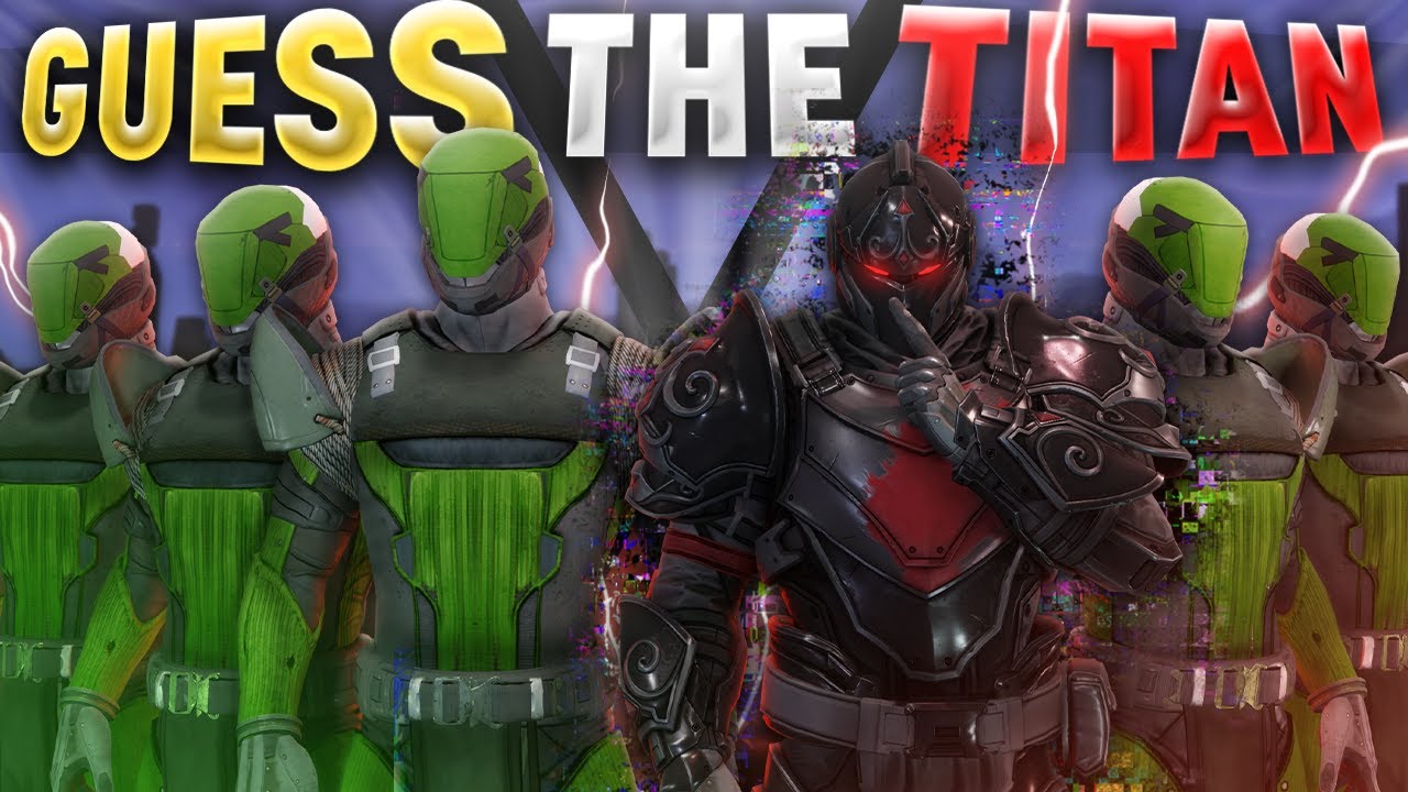 GUESS THE TITAN MAIN! | Destiny 2 Season of The Wish