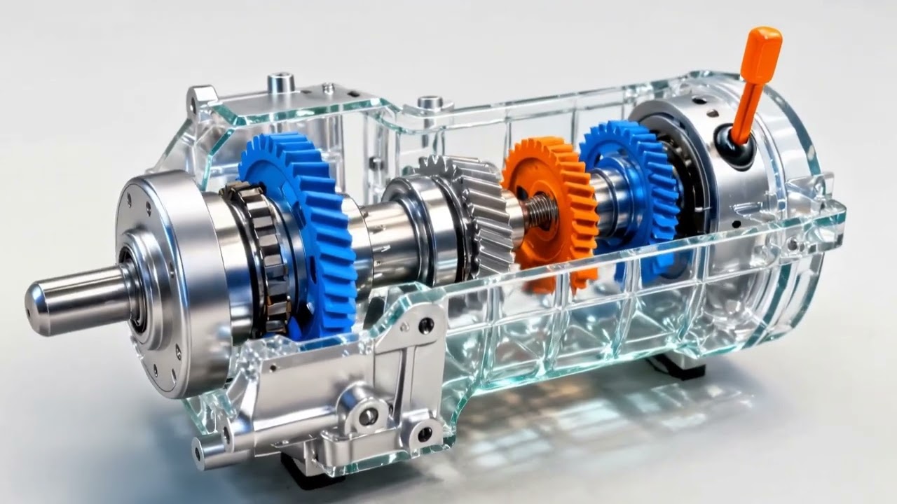 Как работает коробка передач DSG | Простая 3D-анимация с пояснениями