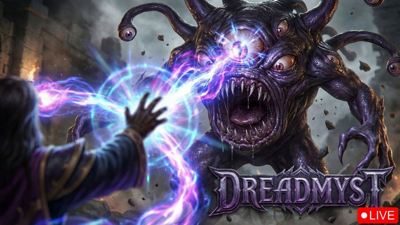 DREADMYST LIVE 🔴 First Look MMORPG Gameplay — New Steam MMO (PvE + PvP + Dungeons)