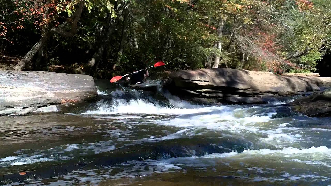 Small Waterfall While Kayaking