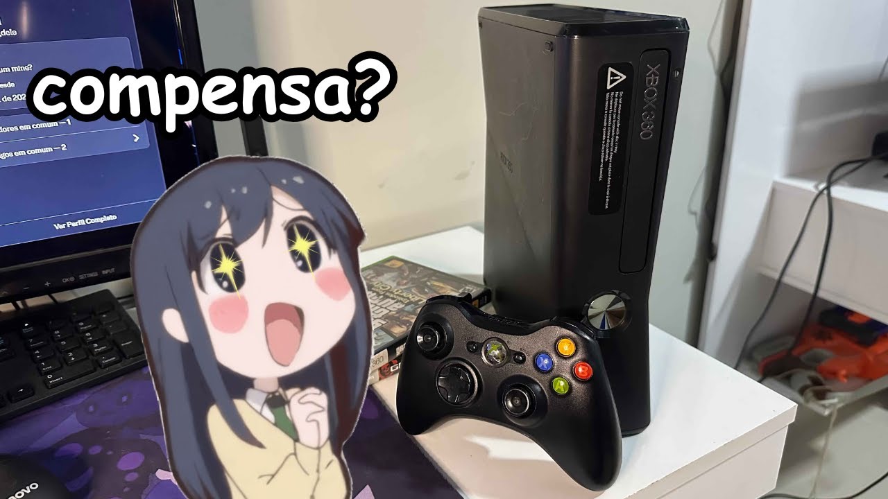Comprei um Xbox 360 em pleno 2025