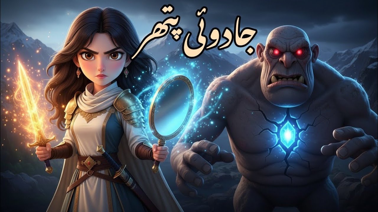 🪄 The Magic Stone |جادوئی  پتھر|Brave Princess Sameena | urdu fairytale