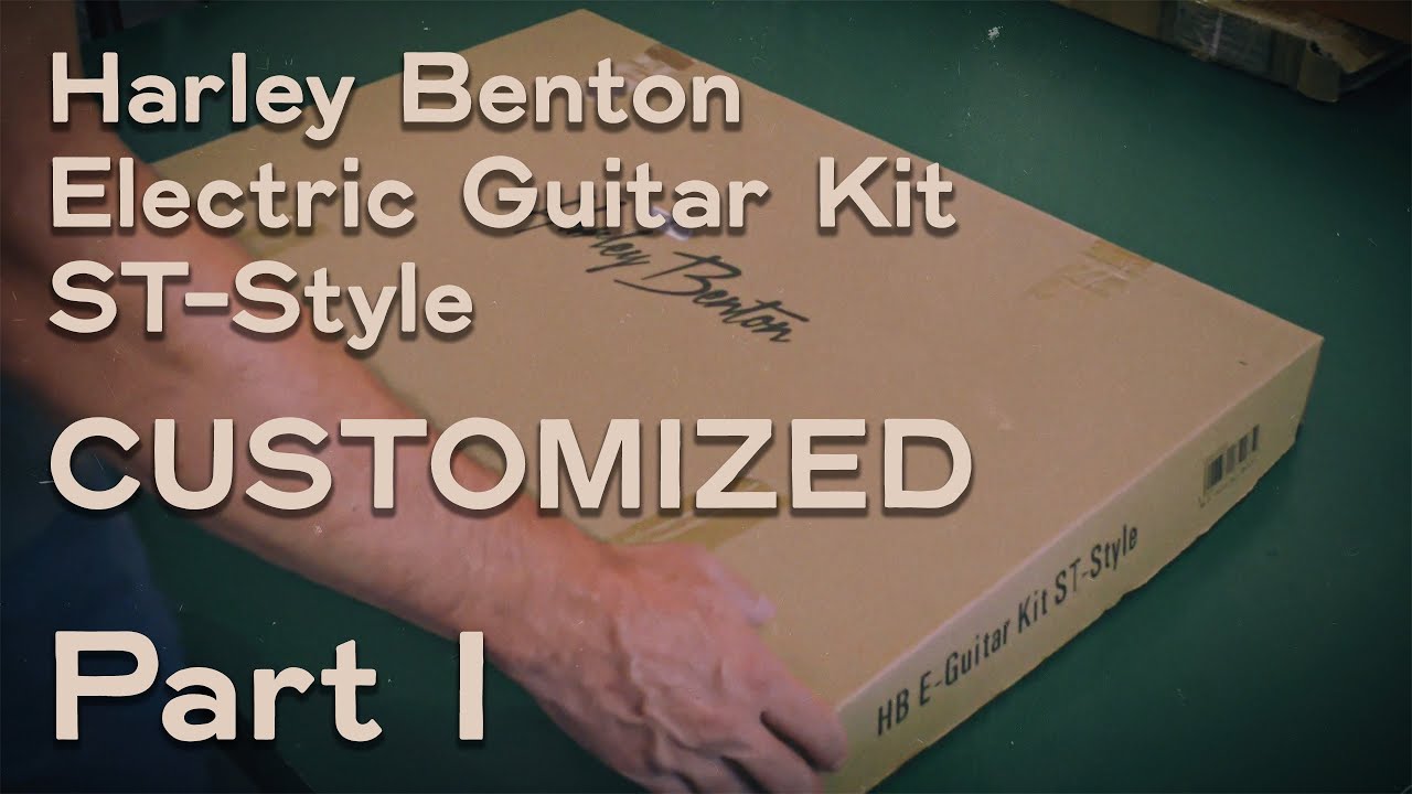 Harley Benton Guitar Kit ST-Style CUSTOMIZED, Part 1 - Unboxing, Measurements and Preparation