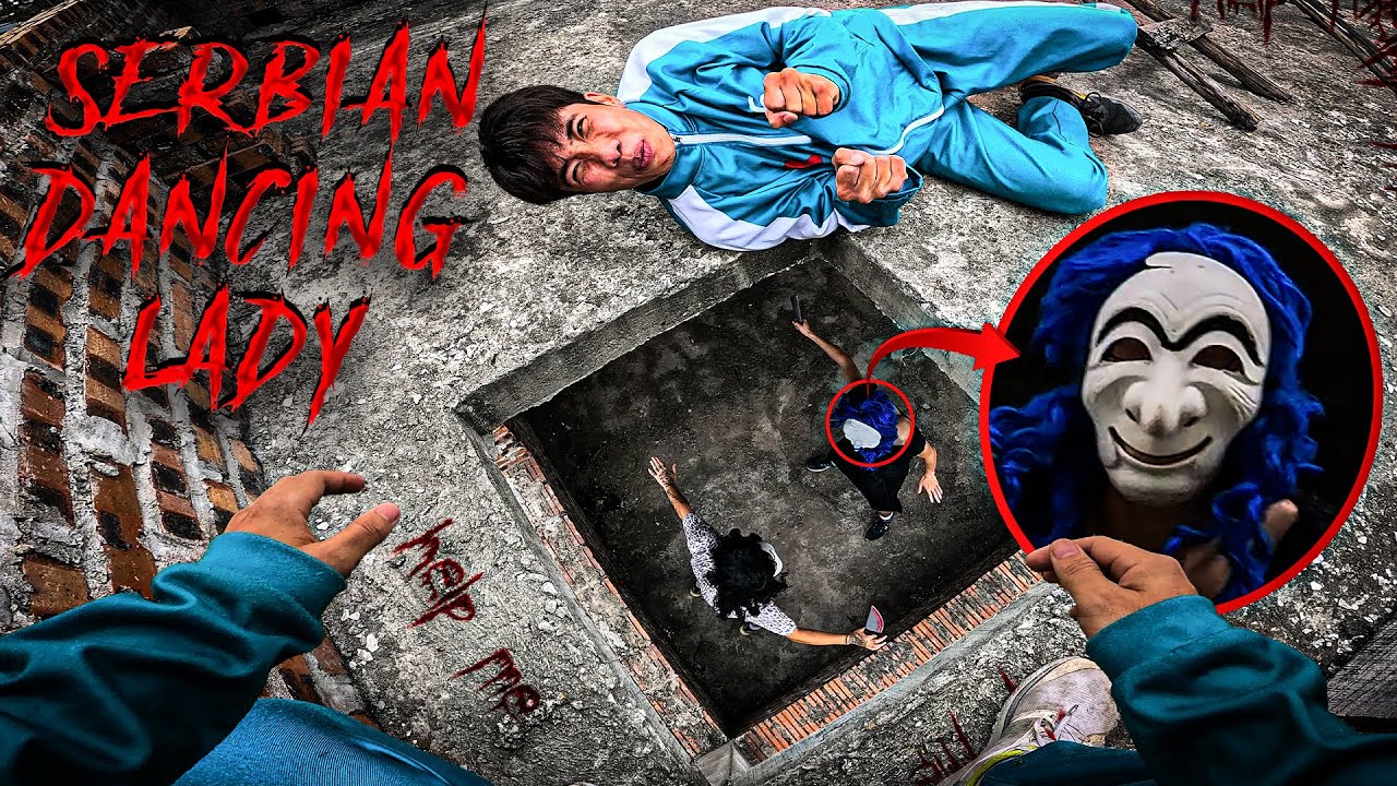 PL SQUID GAME vs SERBIAN DANCING LADY  ESCAPE IN REAL LIFE 75.0 | Horror Parkour Pov Short | 3Run