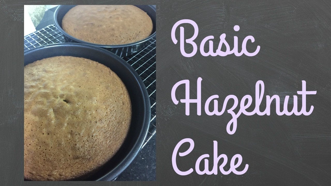 Basic Hazelnut Cake | Bakemas Day 10 | Basic recipes