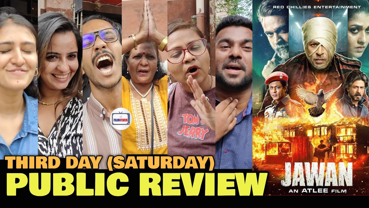 Jawan Day 3 PUBLIC REVIEW | Jawan Third Day (Saturday) Public Review | SRK, Vijay Sethupathi | Atlee