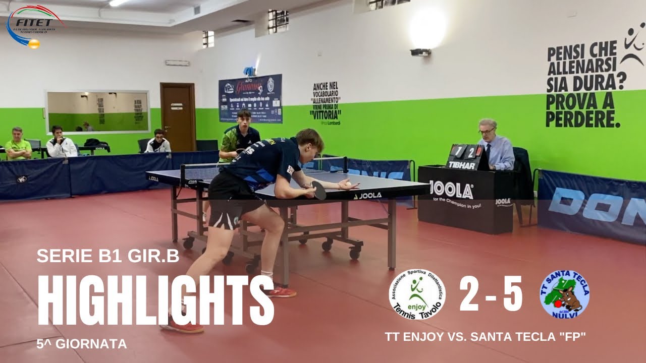 Serie B1 Gir.B: TT Enjoy vs. Santa Tecla Nulvi 