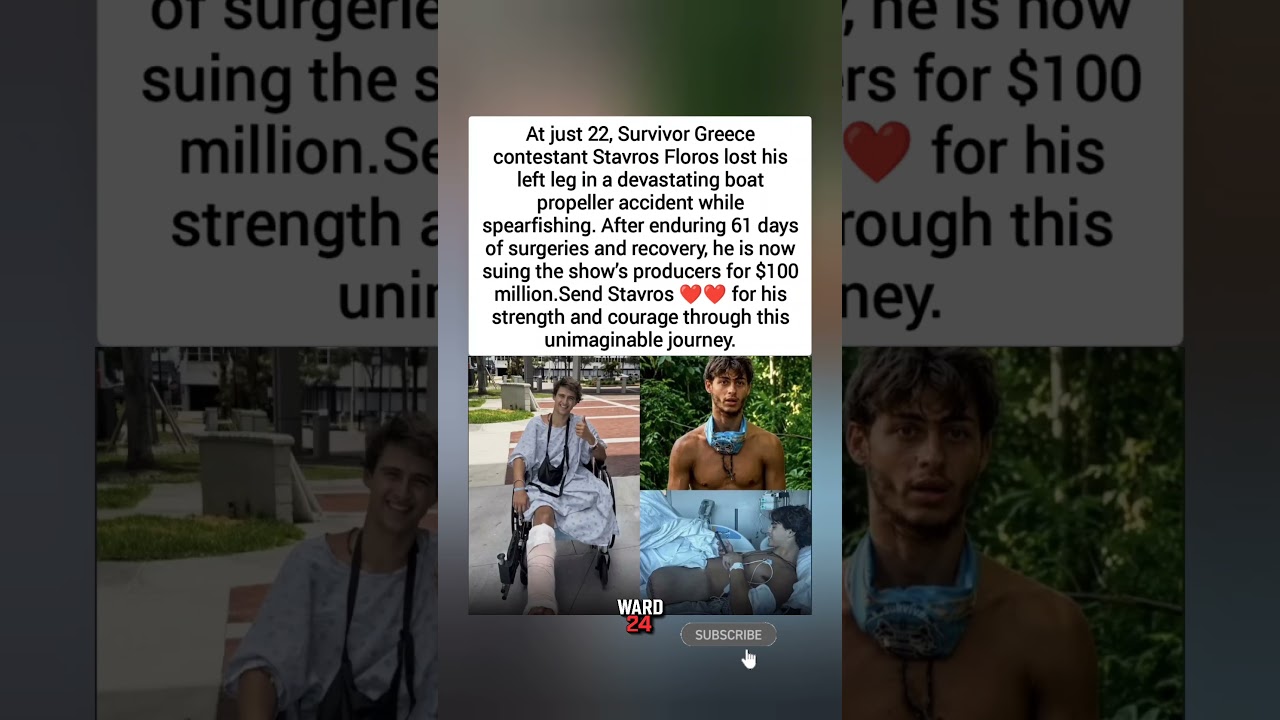At 22, He Lost His Leg in a Horrific Boat Propeller Accident 😢