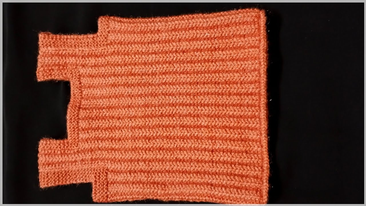 Knitting Baby inner wear baby Vest | Knitting Inner Vest for baby (6 months - 2 years)
