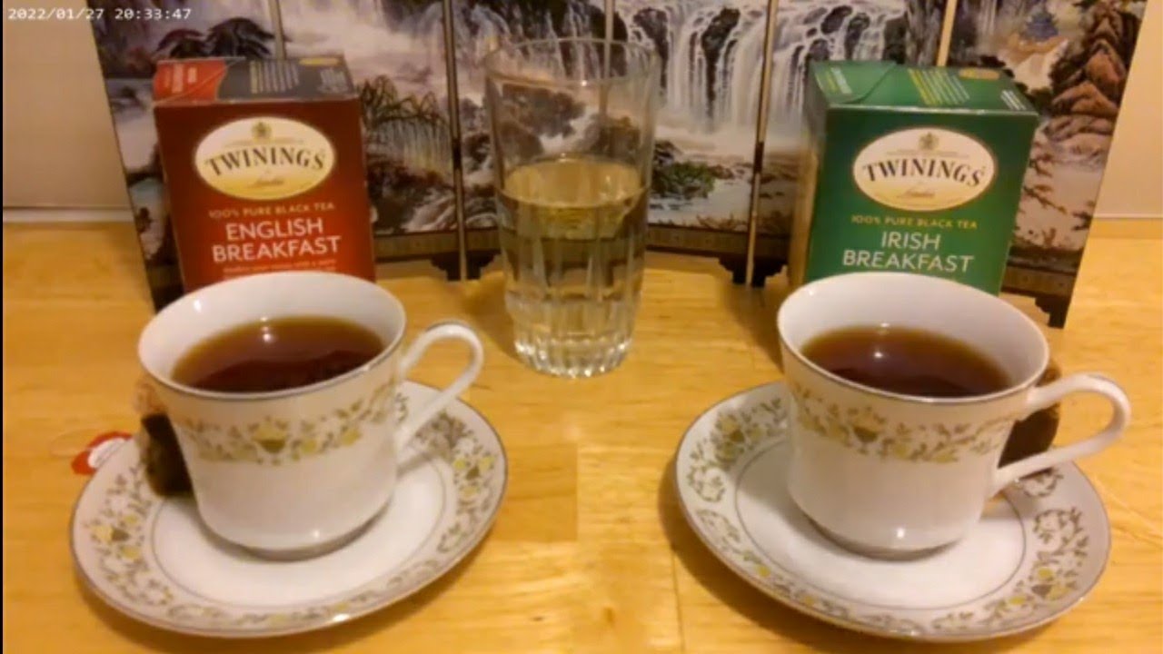 Twinings English Breakfast VS Twinings Irish Breakfast