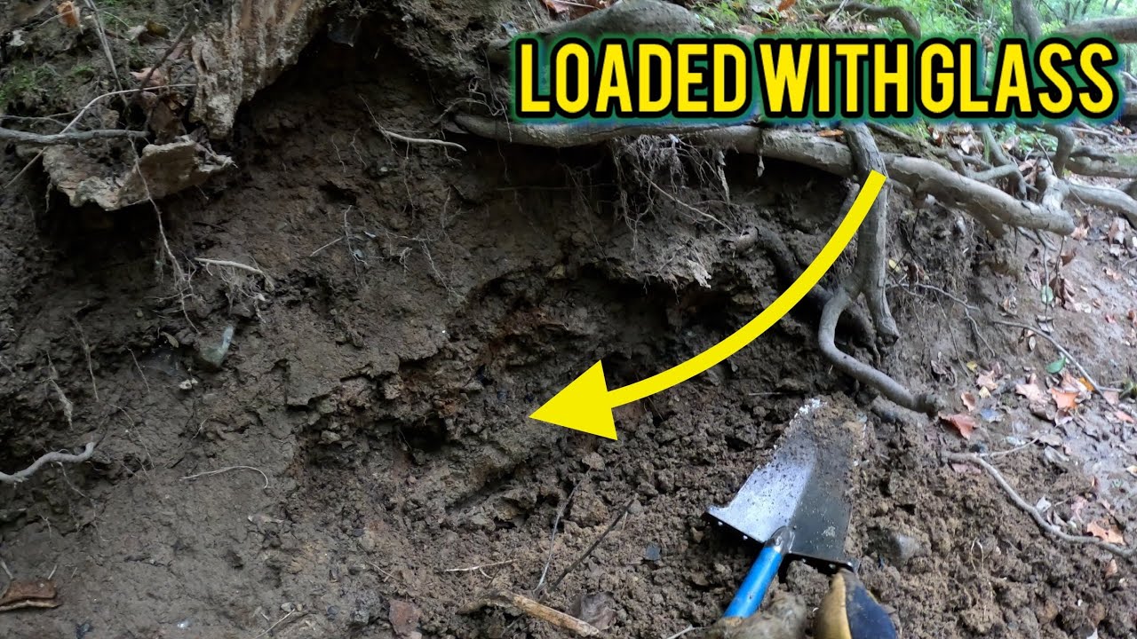 Creek Bank Loaded With Treasure From The Past!