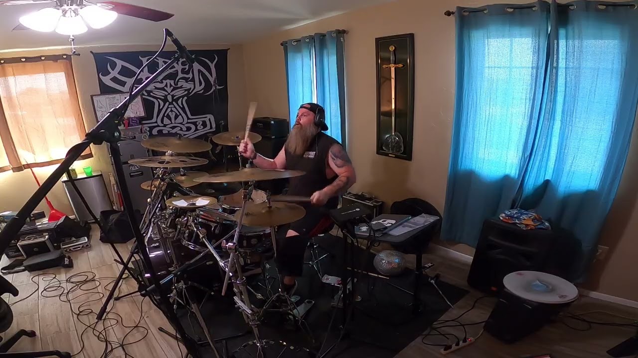 Recording Drums for King of Wyrms 2/12/26 