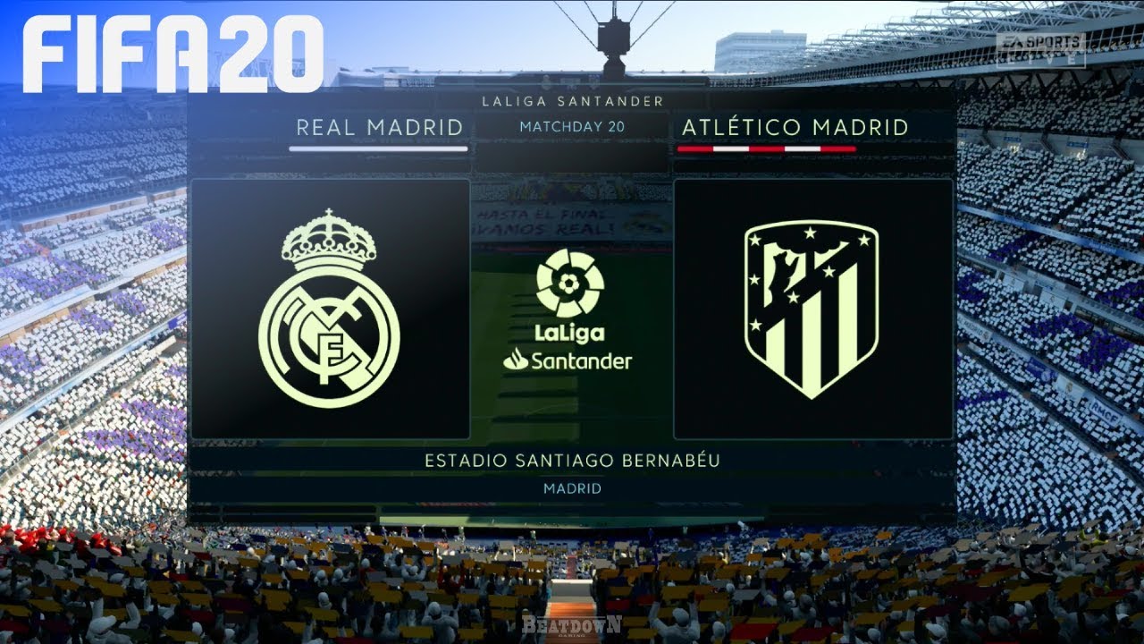 FIFA 20 - Real Madrid vs. Atlético Madrid @ Estadio Santiago Bernabéu
