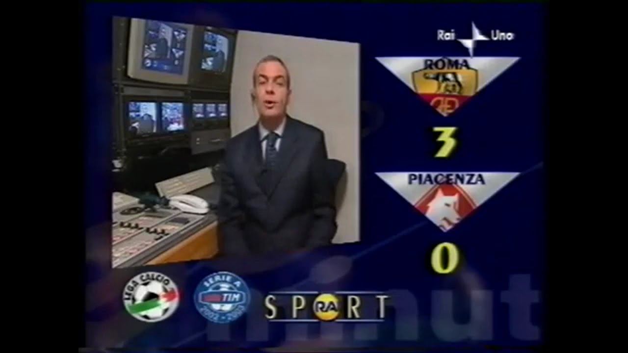 SERIE A 2002/2003: ROMA - PIACENZA 3-0