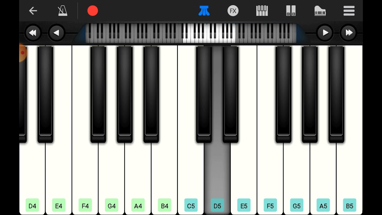 Airtel theme song piano tutorial 😊🔥
