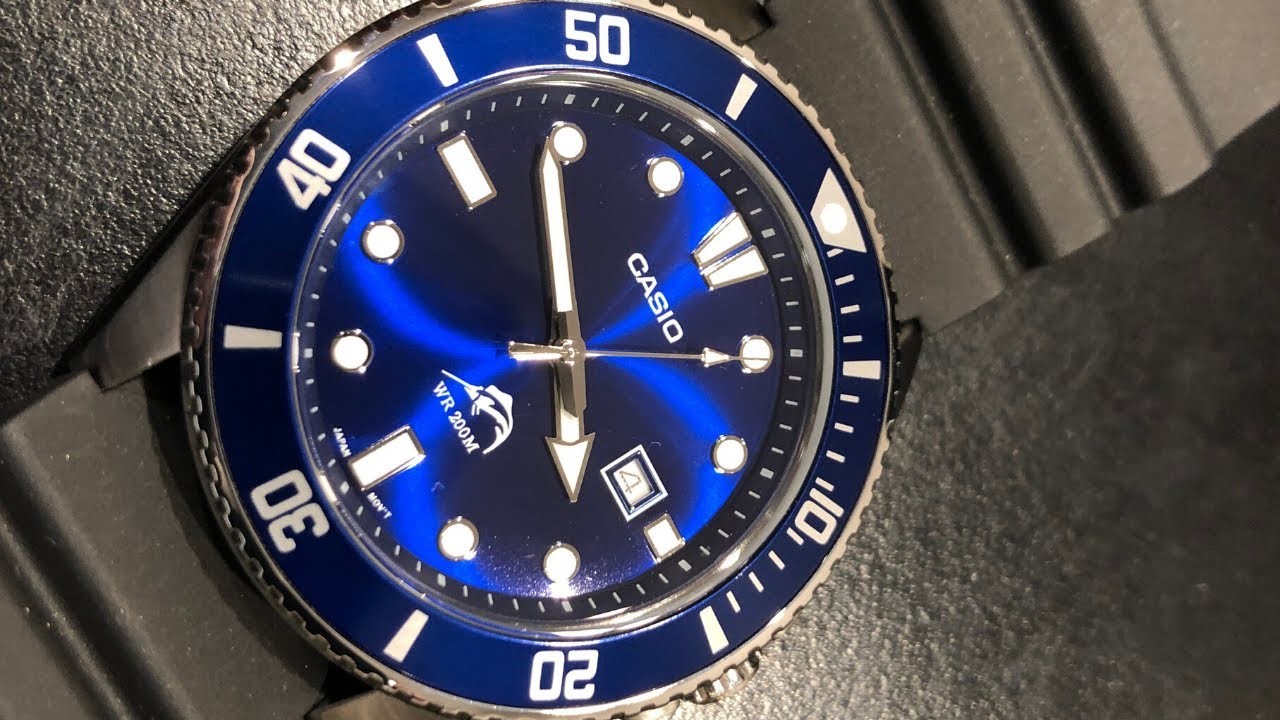 Best Honest $50 Diver | New Sunburst Blue Casio Marlin