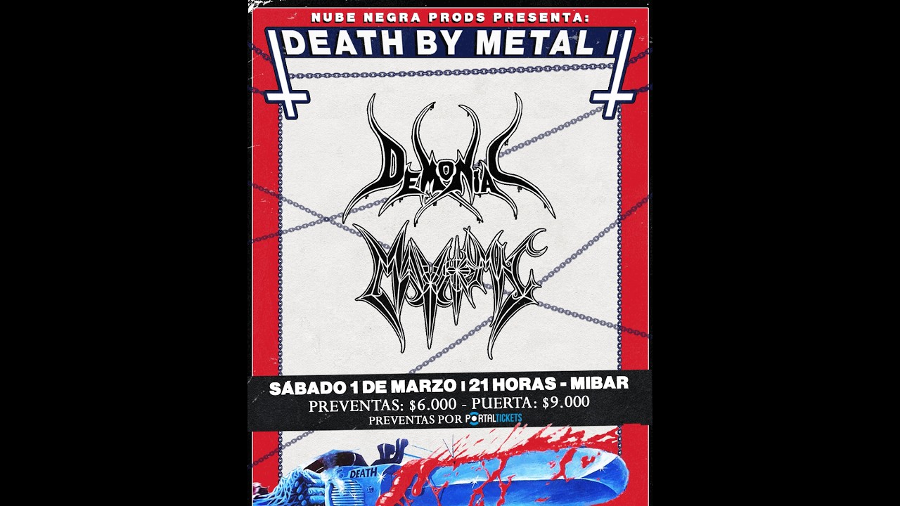 Demoniac - 2025-03-01 - Obra C&oacute;smica, MiBar, Santiago, Chile