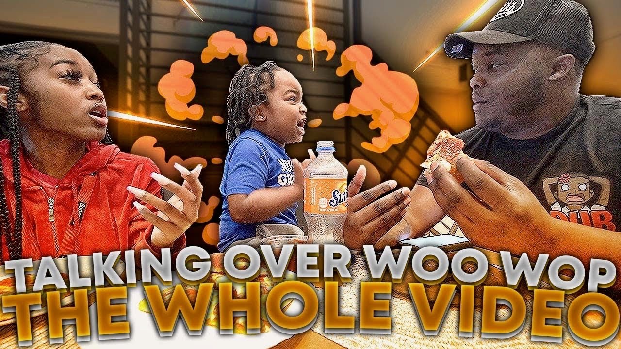 TALKING OVER TeeTee & WooWop EVERYTIME They Try To Talk During A  Q&A Mukbang . . .