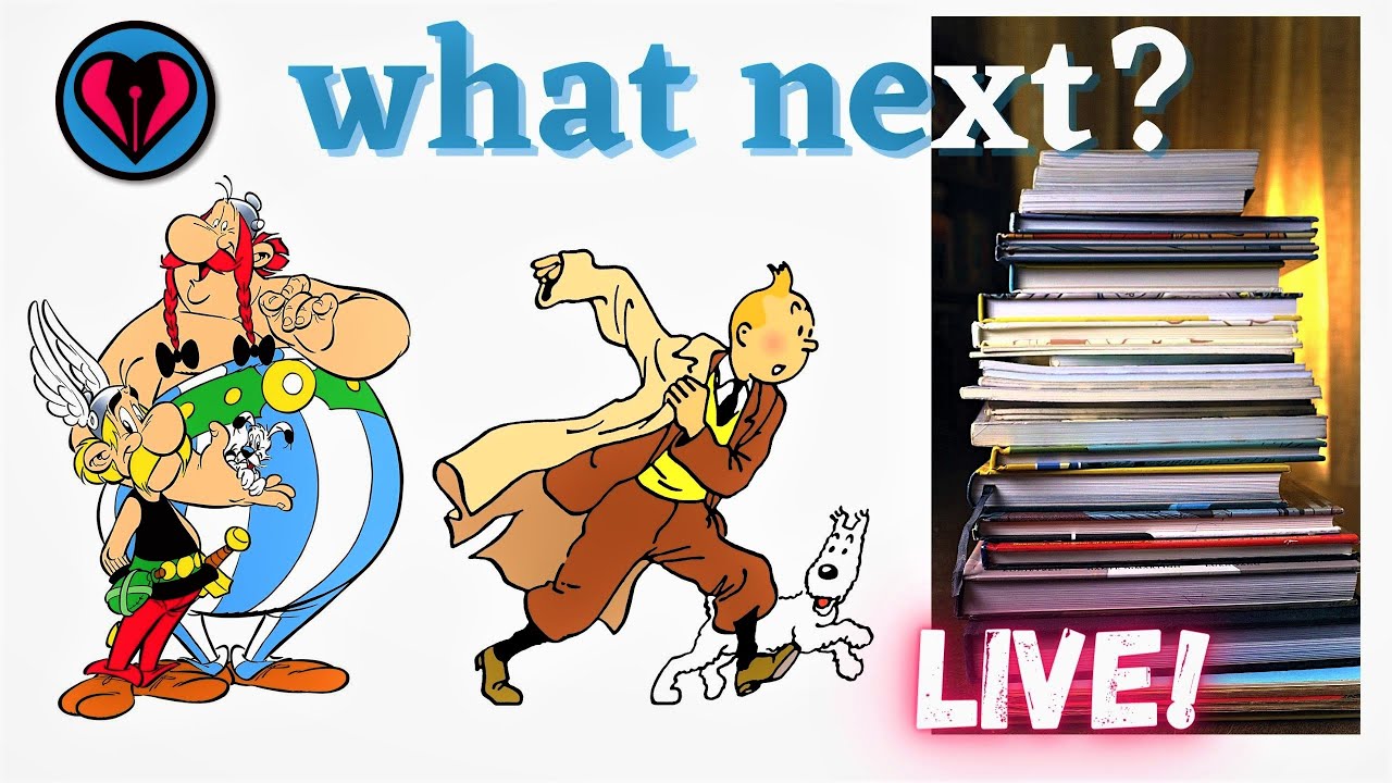 10 Comics to Read After TINTIN and ASTERIX!  Sunday Livestream!