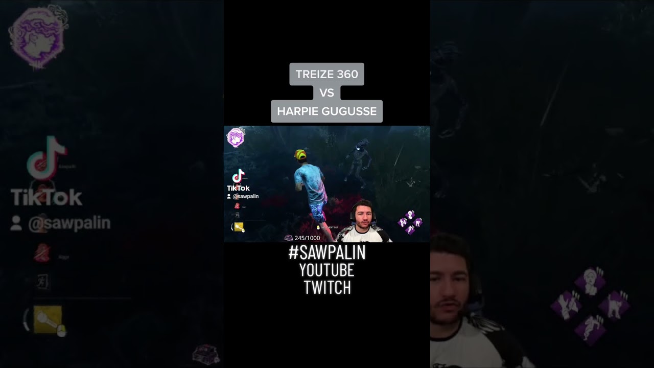 Hag gugusse se fait 360 &agrave; 13 reprises !#deadbydaylight #sawpalin #dbd #dbdfr #deadbybhvr #dbdloop