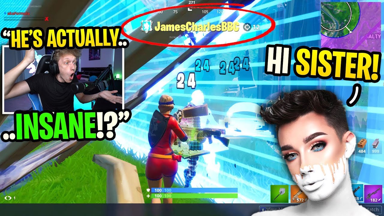 I spectated JAMES CHARLES and couldn't BELIEVE how good he was... (shocking)