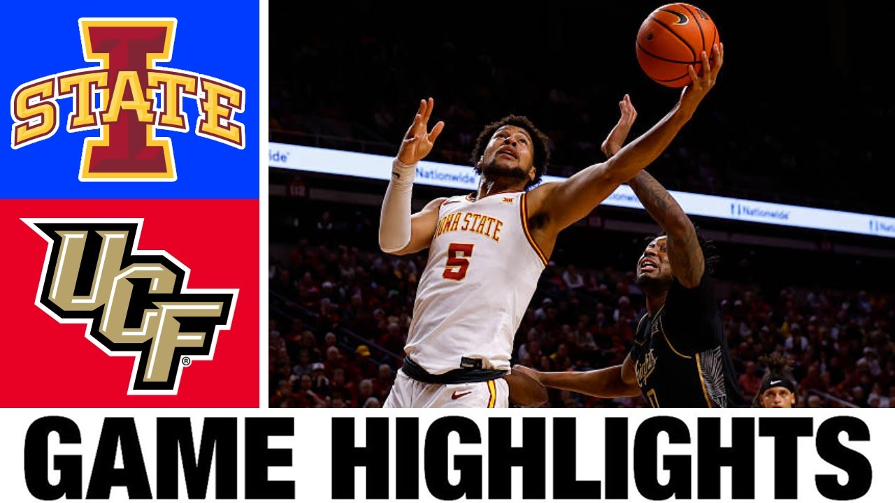 #9 Iowa State vs UCF Highlights | Men's Basketball | College Basketball 2025