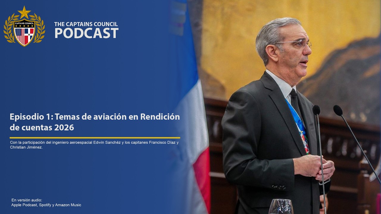 Temas de aviación en la rendición de cuentas 2026