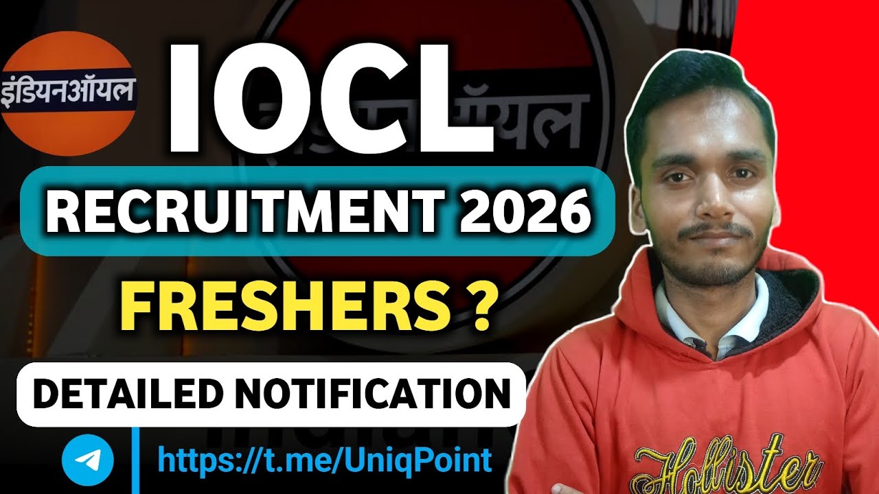 IOCL Recruitment 2026 | IOCL Jobs 2025 | IOCL Apprentice 2026
