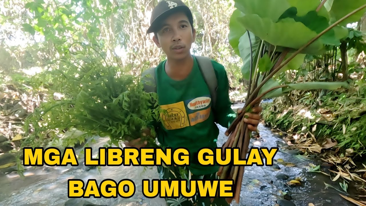 Mga LIBRENG gulay bago umuwe