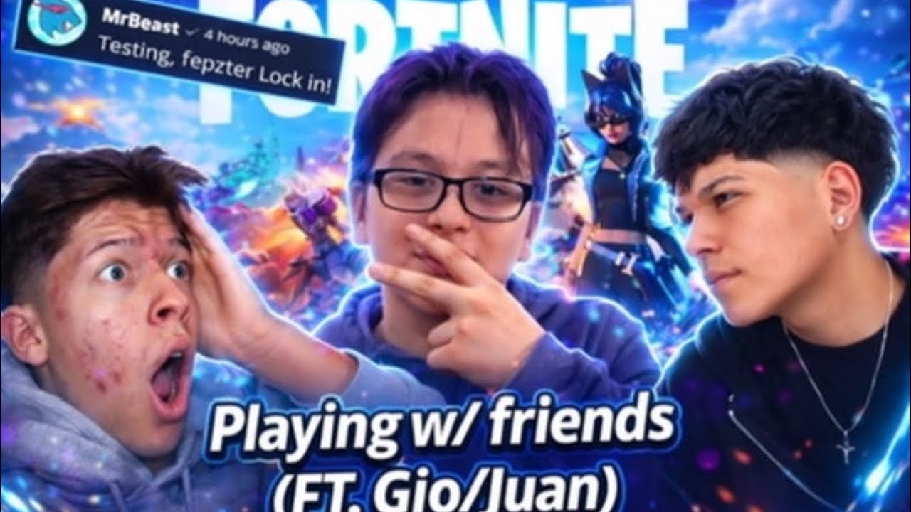 Streaming with friends and chilling 