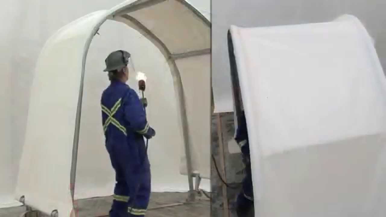 Norseman Structures | Fabric Fire Performance Demonstration