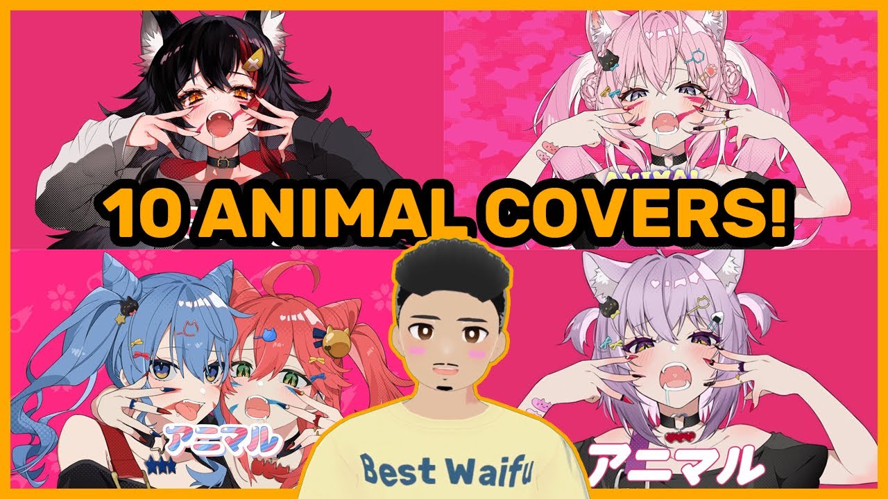VTuber Reacts To Hololive Animal Covers (Suisei, Miko, Mio, Okayu, +More)!
