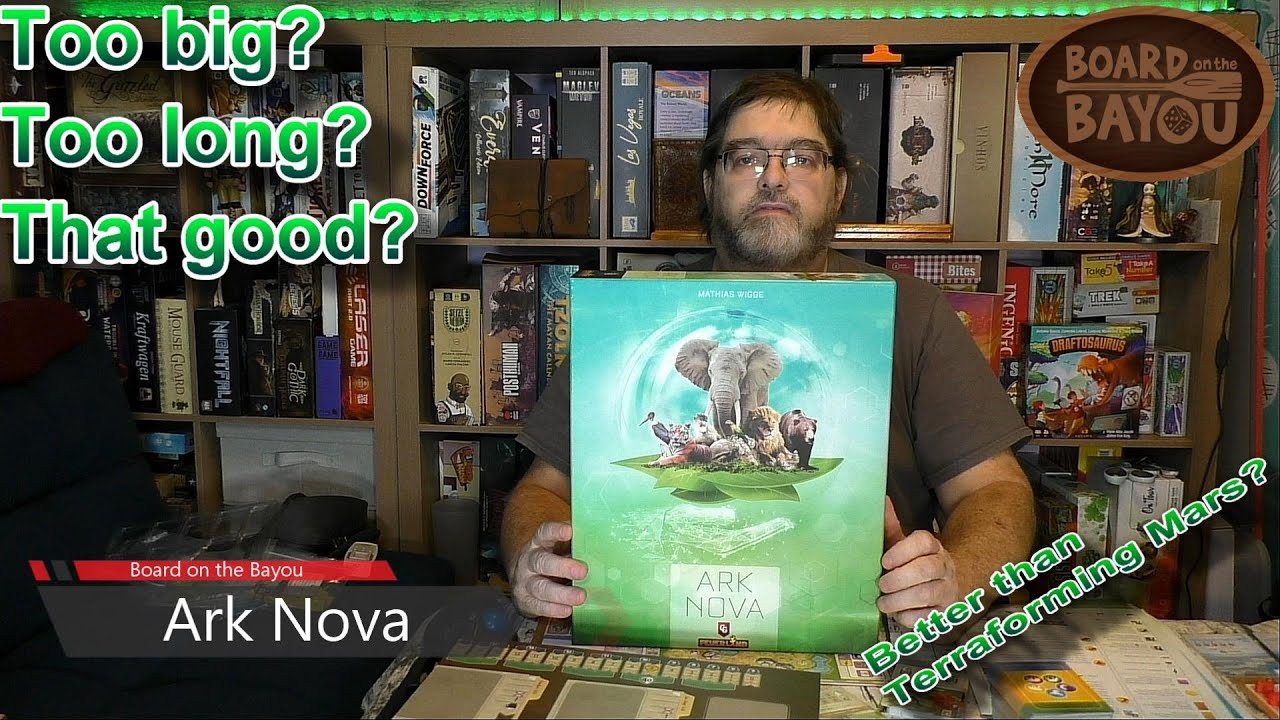 Ark Nova Review - Board on the Bayou