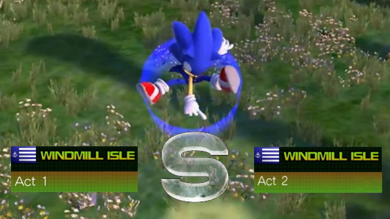 Sonic Unleashed but I S rank Windmill Isle (Act 1 & 2)