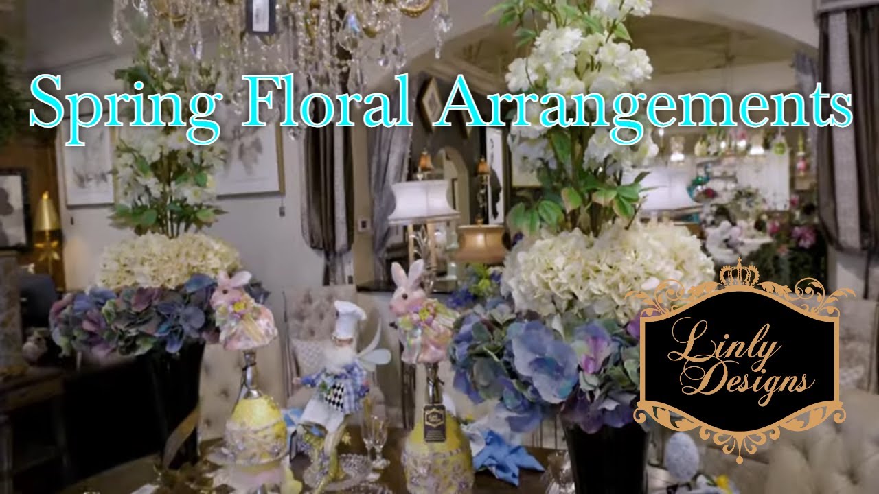 Linly Designs: 2021 Spring Floral Arrangements
