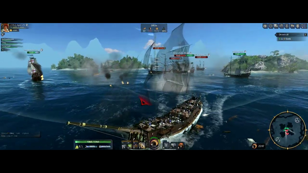 World of Sea Battle Aréna Devourer
