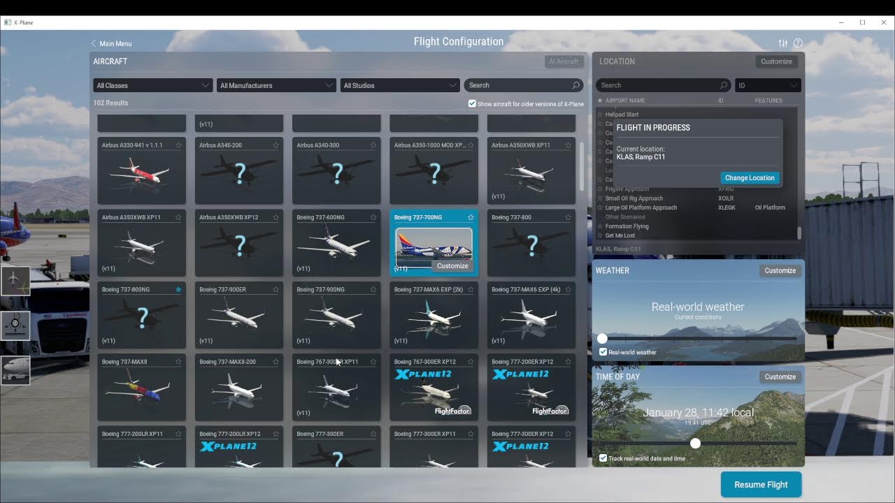 X-PLANE 12 KLAS-KSMF LEVEL UP 737-700 SOUTHWEST LOUISIANA ONE  #MSFS2024 #XP12