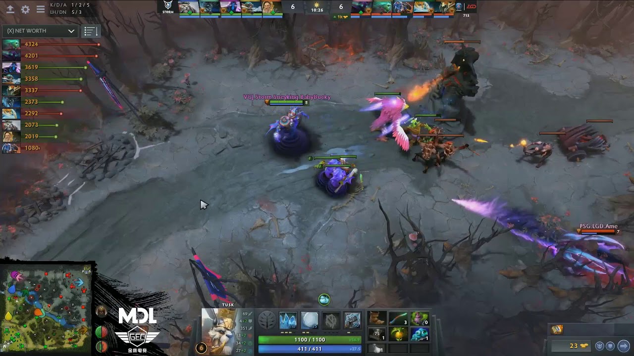 LGD vs VGJS Grand Final map1 DPL 2018 Dota 2