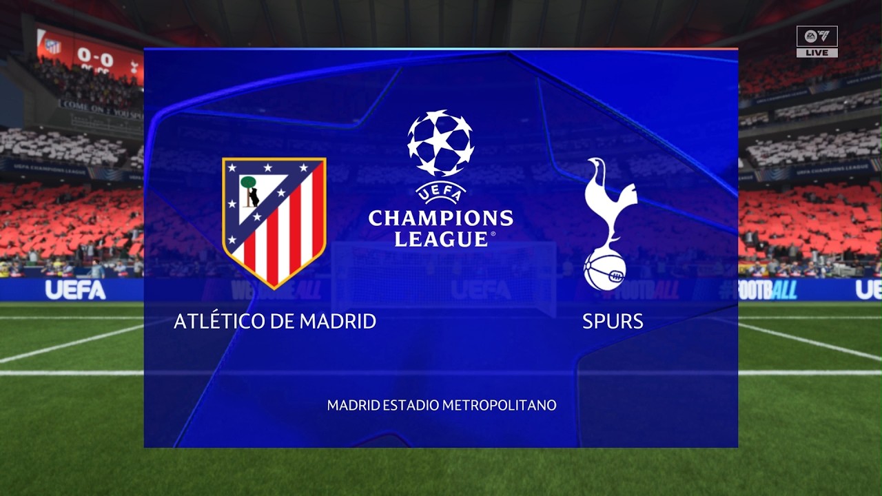 Atletico Madrid vs Tottenham – UEFA Champions League 2026 | #fc26 fc26 #premierleague