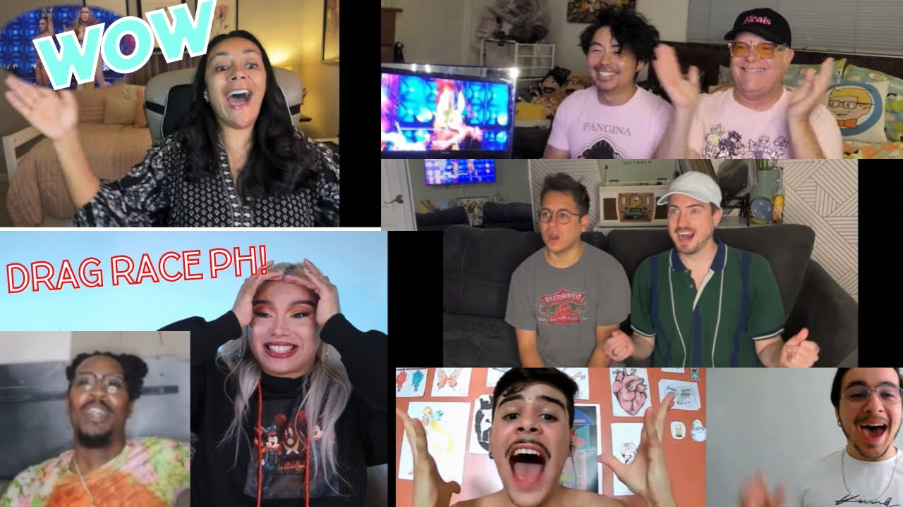 Foreigners reactions to Drag Race Philippines Season 2 Episode 8 - Captivating Katkat versus Bernie
