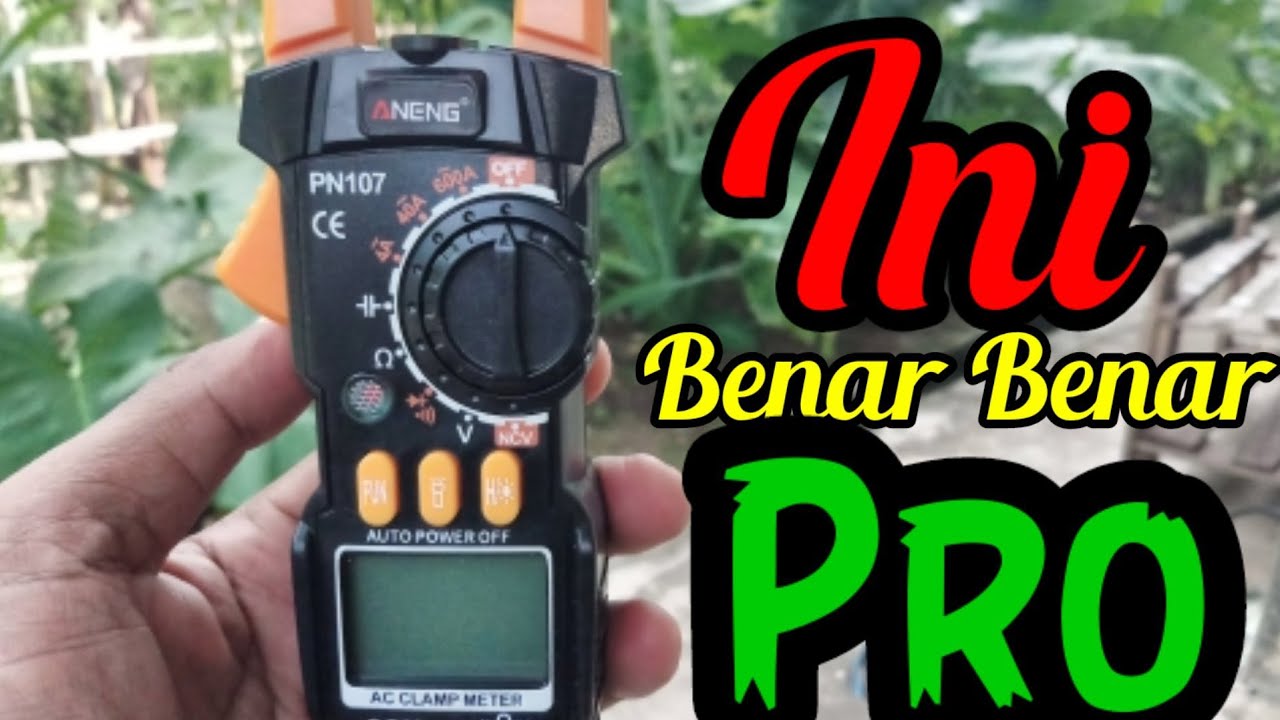 Clamp Meter PN 107 Pro Teknisi Wajib Punya